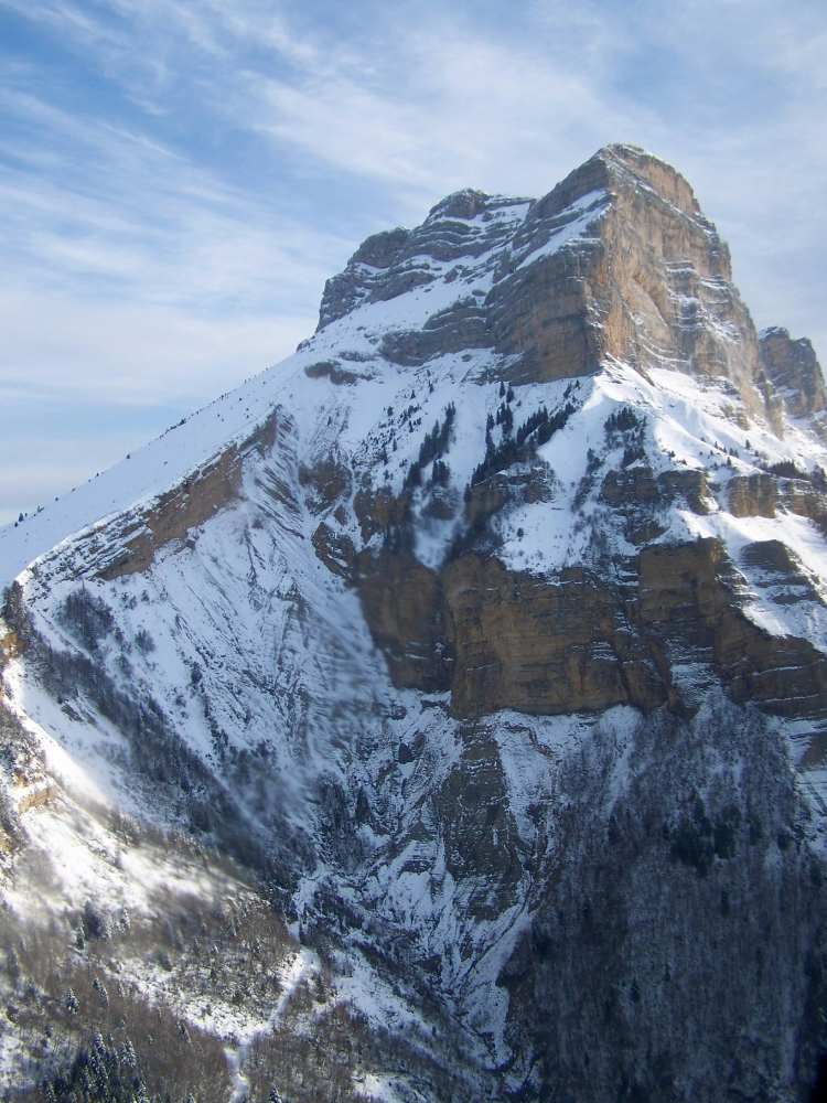 photo de la dent de crolles prise par un électricien a crolles